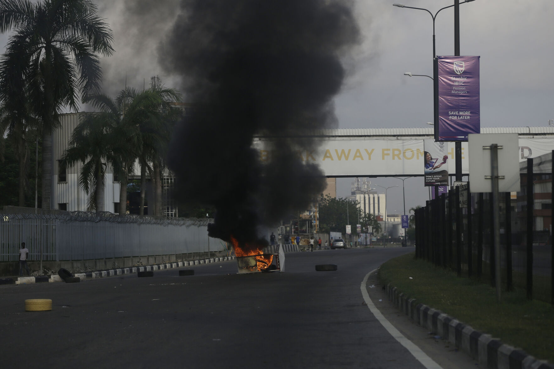 Nigeria Police Protest